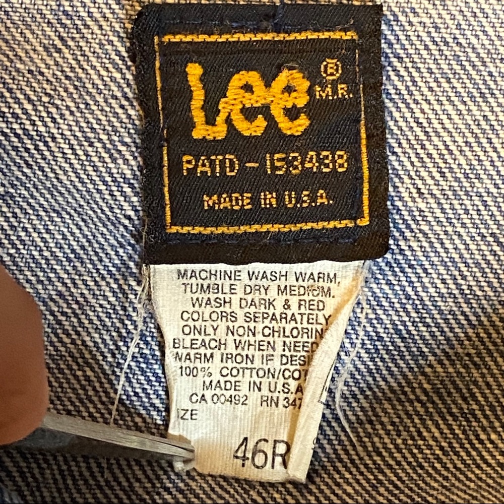Vintage 70’s LEE Rider Trucker Jacket Made in USA - Picture 10 of 11